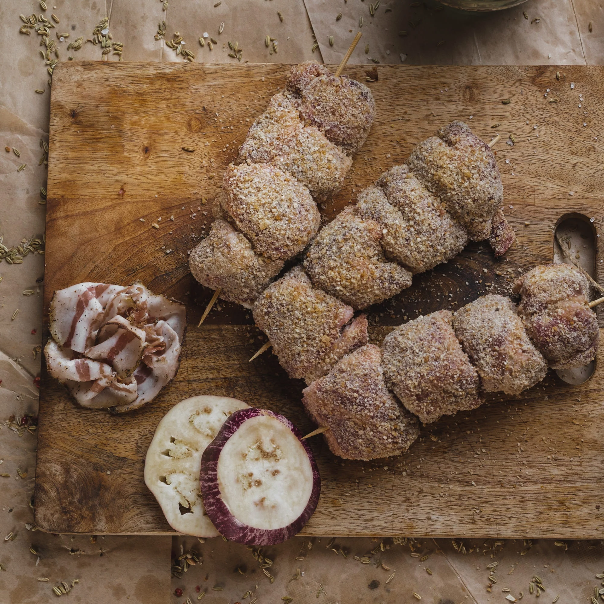 Bombette melanzane e guanciale - Image 3