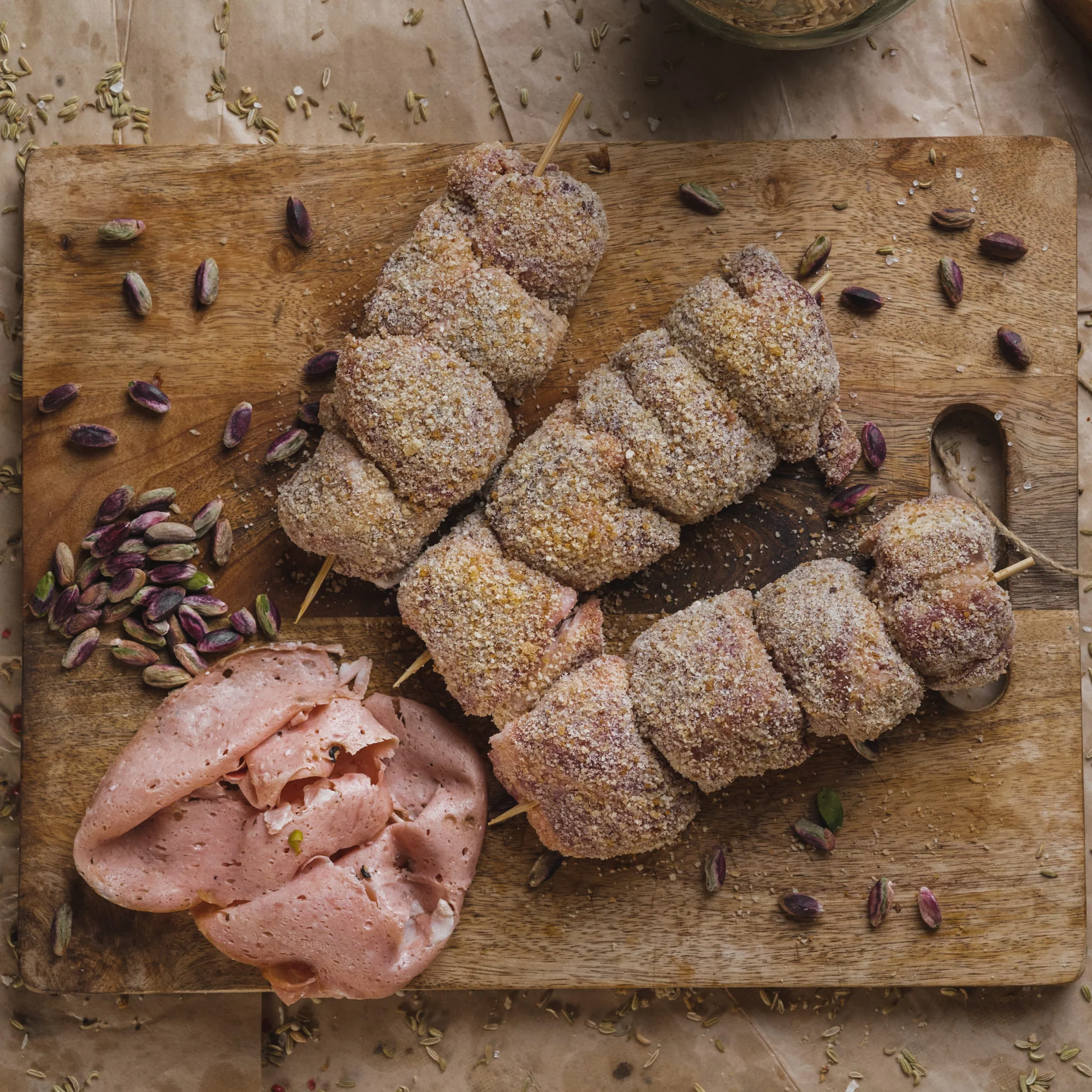 Bombette mortadella al pistacchio di Bronte - Image 3